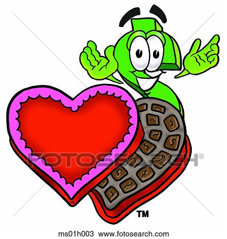 Dollar sign and chocolates View Large Clip Art Graphic Clipart - Dollar sign and chocolates. Fotosearch