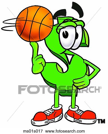 Clip Art - Dollar sign playing Dollar sign. Fotosearch