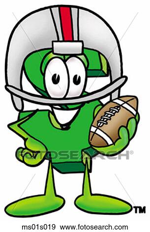 Dollar sign playing football View Large Clip Art Graphic Clip Art - Dollar sign playing football. Fotosearch