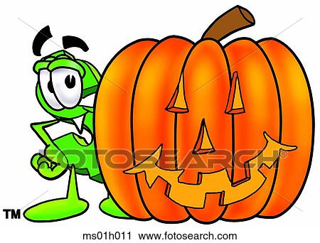 Dollar sign with pumpkin View Large Clip Art Graphic Clipart - Dollar sign with pumpkin. Fotosearch