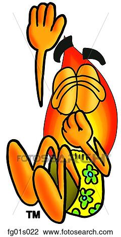 Flame diving into water View Large Clip Art Graphic Clipart - Flame diving into water. Fotosearch