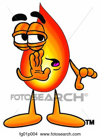 Flame whispering View Large Clip Art Graphic Clipart - Flame whispering. Fotosearch