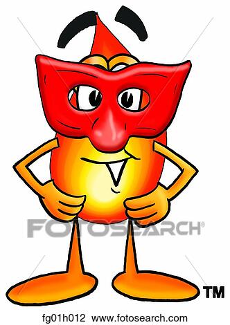 Flame with mask View Large Clip Art Graphic Clipart - Flame with mask. Fotosearch