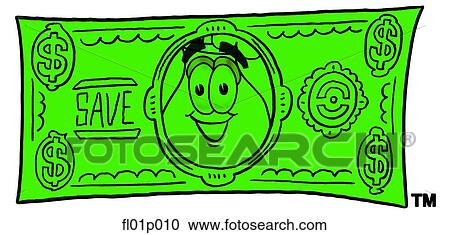 Flowers on a dollar bill View Large Clip Art Graphic Clipart - Flowers on a dollar bill. Fotosearch