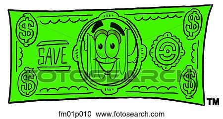 Beer mug on a dollar bill View Large Clip Art Graphic Clipart - Beer mug on a dollar bill. Fotosearch