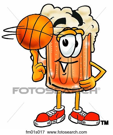 Beer mug playing Beer mug View Large Clip Art Graphic Clip Art - Beer mug playing Beer mug. Fotosearch