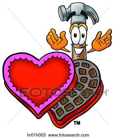Hammer and chocolates View Large Clip Art Graphic Clipart - Hammer and chocolates. Fotosearch