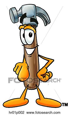 Hammer pointing at you View Large Clip Art Graphic Clipart - Hammer pointing at you. Fotosearch