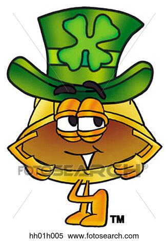 Hard hat and irish hat View Large Clip Art Graphic Clipart - Hard hat and irish hat. Fotosearch