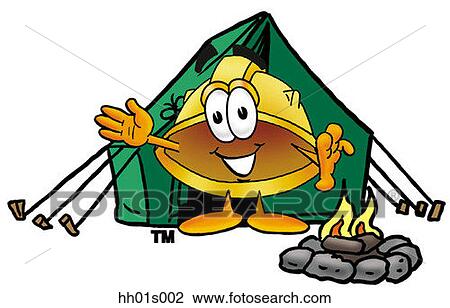 Hard hat camping View Large Clip Art Graphic Clipart - Hard hat camping. Fotosearch