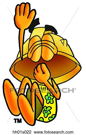 Hard hat diving into water View Large Clip Art Graphic Clipart - Hard hat diving into water. Fotosearch