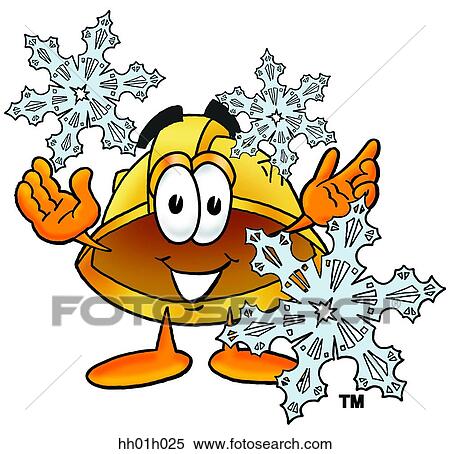 Hard hat in snow View Large Clip Art Graphic Clipart - Hard hat in snow. Fotosearch