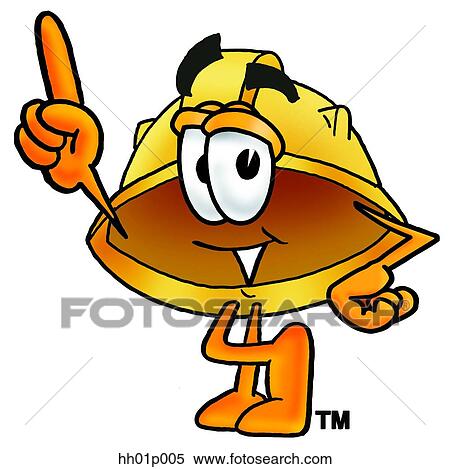 Hard hat pointing up View Large Clip Art Graphic Clipart - Hard hat pointing up. Fotosearch