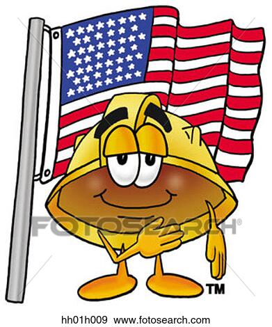 Hard hat saluting View Large Clip Art Graphic Clip Art - Hard hat saluting. Fotosearch