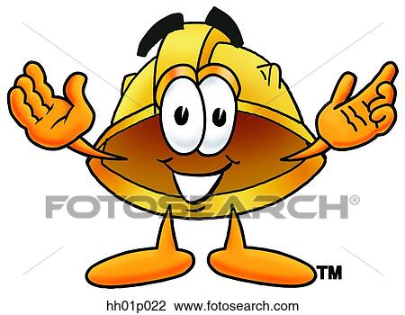 Hard hat with arms open View Large Clip Art Graphic Clipart - Hard hat with arms open. Fotosearch