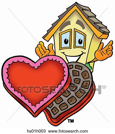 House and chocolates View Large Clip Art Graphic Clipart - House and chocolates. Fotosearch