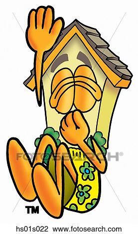 House diving into water View Large Clip Art Graphic Clipart - House diving into water. Fotosearch