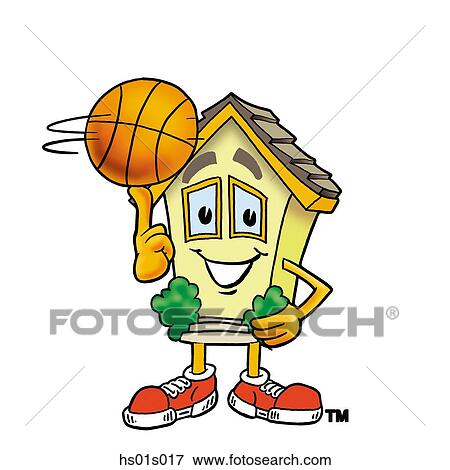 Clip Art - House playing House. Fotosearch