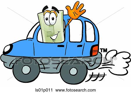 Light switch driving a car View Large Clip Art Graphic Clipart - Light switch driving a car. Fotosearch