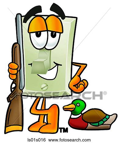 Light switch hunting View Large Clip Art Graphic Clip Art - Light switch hunting. Fotosearch