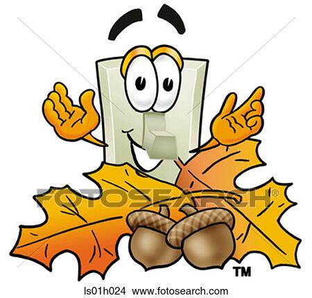 Light switch in autumn View Large Clip Art Graphic Clipart - Light switch in autumn. Fotosearch