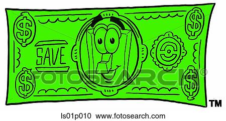 Light switch on a dollar bill View Large Clip Art Graphic Clipart - Light switch on a dollar bill. Fotosearch