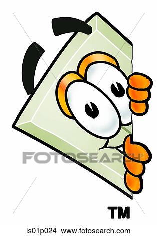 Light switch peeking around side View Large Clip Art Graphic Clipart - Light switch peeking around side. Fotosearch