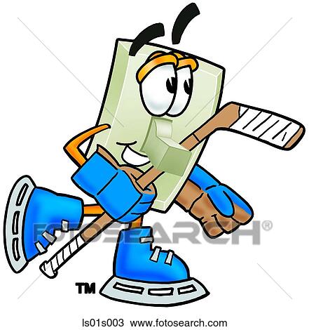 Light switch playing hockey View Large Clip Art Graphic Clipart - Light switch playing hockey. Fotosearch