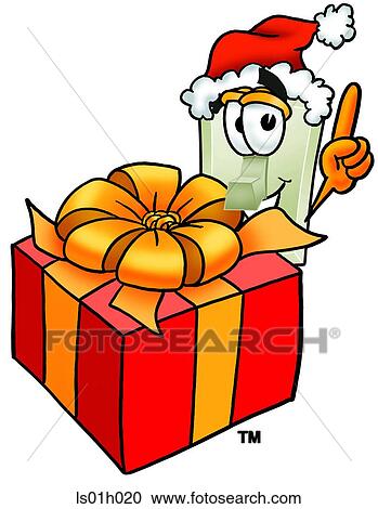 Light switch with present View Large Clip Art Graphic Clipart - Light switch with present. Fotosearch