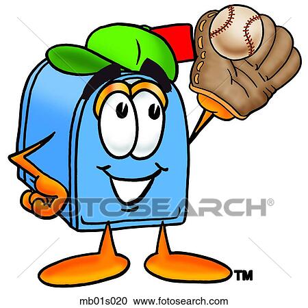 Clipart - Mail box playing Mail box. Fotosearch