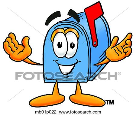 Mail box with arms open View Large Clip Art Graphic Clipart - Mail box with arms open. Fotosearch