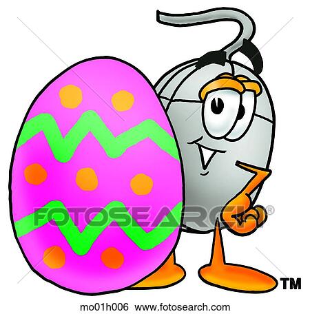 Mouse and easter egg View Large Clip Art Graphic Clip Art - Mouse and easter egg. Fotosearch