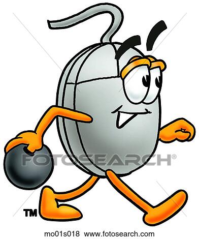 Mouse bowling View Large Clip Art Graphic Clip Art - Mouse bowling. Fotosearch