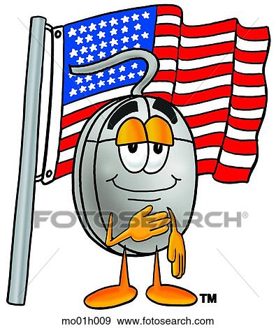 Mouse saluting View Large Clip Art Graphic Clip Art - Mouse saluting. Fotosearch