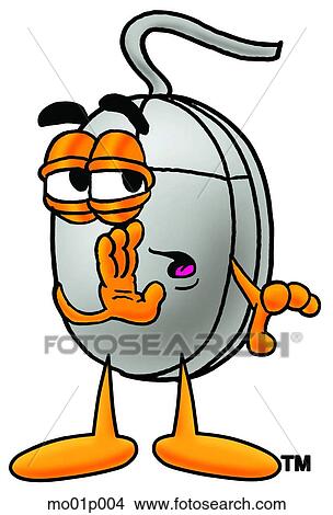 Mouse whispering View Large Clip Art Graphic Clipart - Mouse whispering. Fotosearch