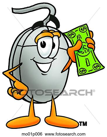 Mouse with money View Large Clip Art Graphic Clip Art - Mouse with money. Fotosearch