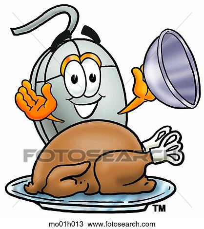Mouse with turkey View Large Clip Art Graphic Clipart - Mouse with turkey. Fotosearch