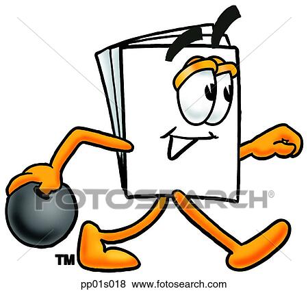 Paper bowling View Large Clip Art Graphic Clip Art - Paper bowling. Fotosearch