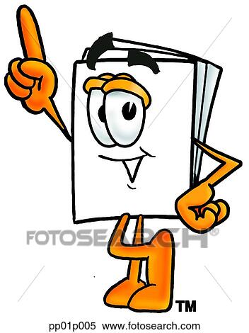 Paper pointing up View Large Clip Art Graphic Clipart - Paper pointing up. Fotosearch