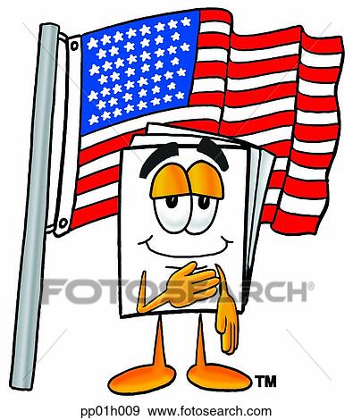 Paper saluting View Large Clip Art Graphic Clip Art - Paper saluting. Fotosearch