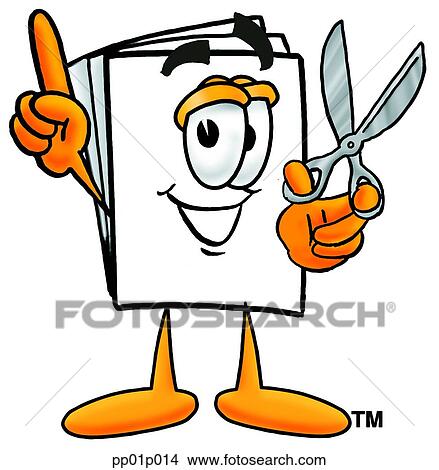 Paper with scissors View Large Clip Art Graphic Clipart - Paper with scissors. Fotosearch