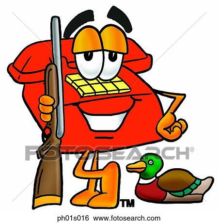 Phone hunting View Large Clip Art Graphic Clip Art - Phone hunting. Fotosearch