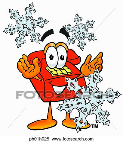 Phone in snow View Large Clip Art Graphic Clipart - Phone in snow. Fotosearch