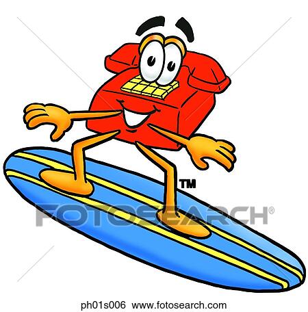 Phone surfing View Large Clip Art Graphic Clip Art - Phone surfing. Fotosearch