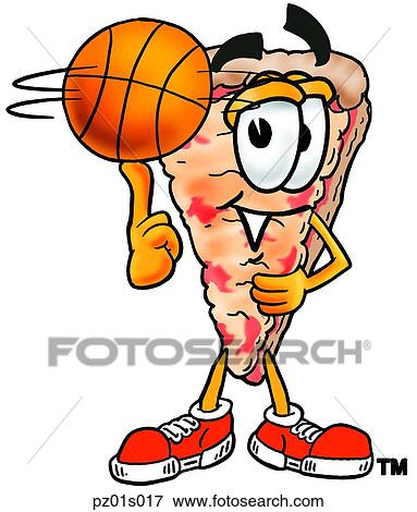 Pizza playing Pizza View Large Clip Art Graphic Clip Art - Pizza playing Pizza. Fotosearch