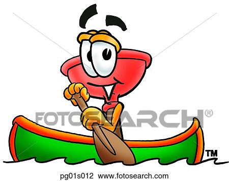 Plunger canoing View Large Clip Art Graphic Clipart - Plunger canoing. Fotosearch