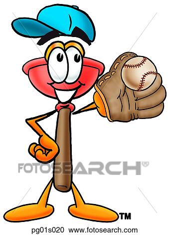Clipart - Plunger playing Plunger. Fotosearch