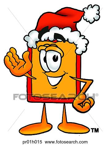 Price tag santa View Large Clip Art Graphic Clipart - Price tag santa. Fotosearch