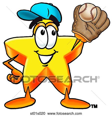 Clipart - Star playing Star. Fotosearch