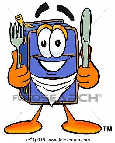 Suitcase eating View Large Clip Art Graphic Clip Art - Suitcase eating. Fotosearch